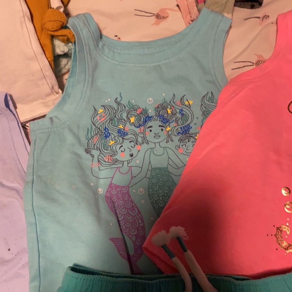 Cat & Jack Summer Clothes Set - 12 mos. - Picture 4 of 6